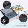 Sapphtopaz 3pcs Hardshell Luggage Sets with USB Port ABS+PC Suitcase Durable Luggage Carry On Suitcase, Spinner Wheels, TSA Lock (20" 24" 28") - 4 of 4
