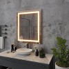 LED Front Light Bathroom Mirror - 3 of 4