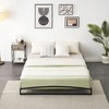 Whizmax Bed Frame Low Profile, 6 Inches White Metal Platform Bed Frame, Mattress Foundation, No Box Spring Needed - 4 of 4