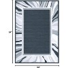 Washable Area Rug Large Modern Bordered Carpet Soft Low Pile Non Slip Stain Resistant Indoor Accent Rug for Living Room Bedroom - 2 of 4