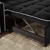 CAVINAS Sleeper Sofa Couch with Pullout Bed, Modern Sleeper Sofa, Adjustable Backrest Pull out Sofa Bed Living Room - 3 of 4