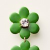 Floral Linear Earrings - kate spade new york x Target Green - 3 of 4