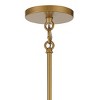 Minka Lavery Sand Coal Honey Gold Mini Pendant Chandelier 10" Wide Industrial for Dining Room House Kitchen Island Bedroom Home - 4 of 4