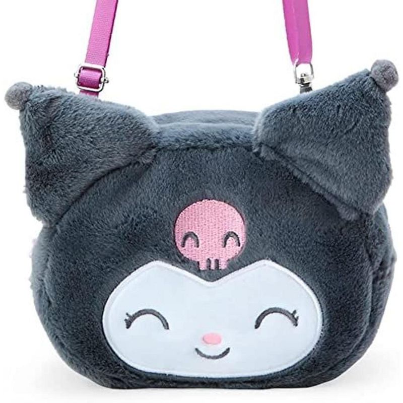 Sanrio Sanrio Kuromi Plush Pouch Shoulder Bag, 4 of 5