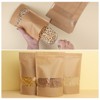 Unique Bargains Paper BOPP Waterproof Moisture-Proof Food Storage Container Stand Up Pouches Bags 100 Pcs - 4 of 4