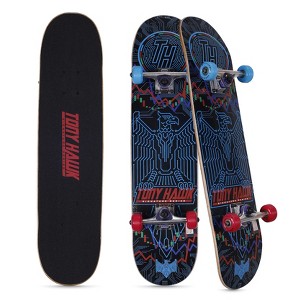 Tony Hawk 31 Inch Skateboard, Tony Hawk Signature Series 2, 9-Ply Maple Deck Skateboard for Cruising, Carving, Tricks and Downhill - 1 of 4
