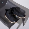 Santimon Oxford Boots for Men Casual Dress Boots Fashion Waterproof Motorcycle Boots - 2 of 3