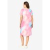 Woman Within Plus Size Perfect Short-Sleeve Crewneck Tee Dress - 3 of 4