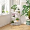 HOMLUX Multipurpose Plant Stand Flower Pot Shelf Corner Display Rack for Indoor/Outdoor - 3 of 4