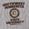 Southwest Minnesota State University Official Circle Logo Adult T-Shirt, Athletic Heather - image 2 of 4