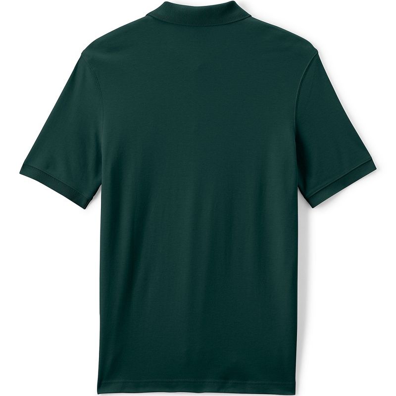 Lands' End School Uniform Men's Long Sleeve Interlock Polo Shirt, 5 of 6
