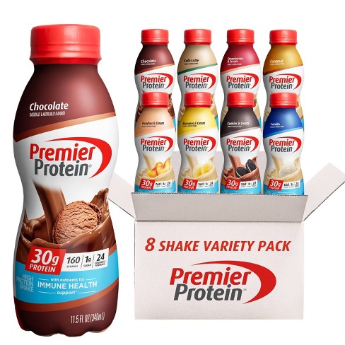 Premier Protein Nutritional Shake - Variety Pack - 11.5 Fl Oz/8pk : Target