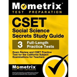 CSET Social Science Secrets Study Guide - Exam Review and CSET Practice Test for the California Subject Examinations for Teachers - (Paperback) - 1 of 1