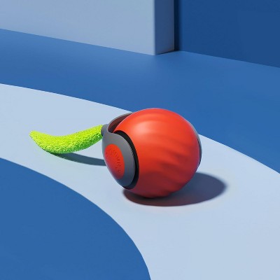 Speedy Sprint Ball Toy for Cat Type-C Rechargeable Interactive Cats Toy Blue