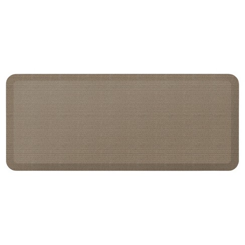 Newlife By Gelpro Designer Comfort Kitchen Mat Grasscloth Pecan