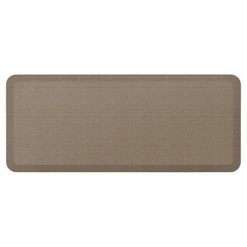 Newlife By Gelpro Designer Comfort Kitchen Mat - Grasscloth Pecan