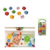 Evideco French Home Goods Non-Toxic Bath Numbered Floating Ducks -for Babies and Toddlers- Set of 10 - 2 of 4