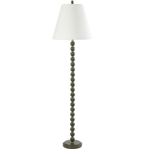 Callie 66" Floor Lamp - FLL4146 - Green/Gold - Safavieh - 1 of 4