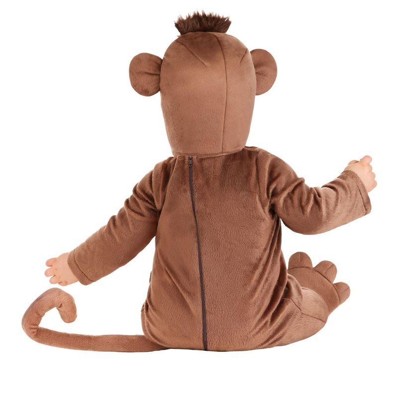 HalloweenCostumes.com Monkey Costume for Babies, 2 of 3