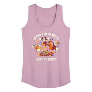 Women's - Disney - Gourd Times With Best Friends Graphic Racerback Tank - 1 of 4