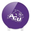 Abilene Christian Primary Logo Acrylic Cake Topper Party Decoration for Wedding Anniversary Birthday Graduation - 3 of 4