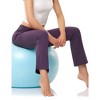 Women's High Waisted Workout Leggings with Zipper Pockets Athletic Yoga Pants Lounge Casual - 3 of 4
