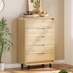 Dresser for Bedroom with 5 Drawers for Bedroom, Nursery, Living Room, Hallway - 1 of 4