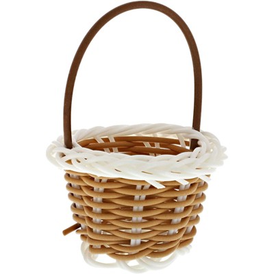 Mini Woven Baskets with Handles for Party Favors, Crafts, Decor (2.2 x 3 In, 24 Pack)