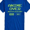 Men's - Instant Message - Anime Over Yes No Short Sleeve Graphic T-Shirt - 2 of 4