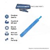 Topvacuumparts Replacement Part For Vaccum Cleaner Blue Cleaning Dusting Wand # compare to part 10632 - 2 of 3