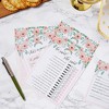 Juvale Set of 5 Pink Vintage-Design Floral Theme Bridal Shower Games for 50 Guests, Engagement Party, Bridal Shower, Bachelorette Games, 5x7 In - 3 of 4