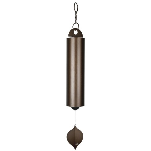 Woodstock Chimes Signature Collection, Heroic Windbell, Grand, 52'' Antique Copper Wind Bell HWXLC - image 1 of 3