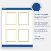Avery Printable Rectangle Labels, Gold Beads, 4" x 3-1/3", Matte White Rectangle Labels, Permanent, Laser/Inkjet, 40ct, Great for Product Labels - 3 of 4
