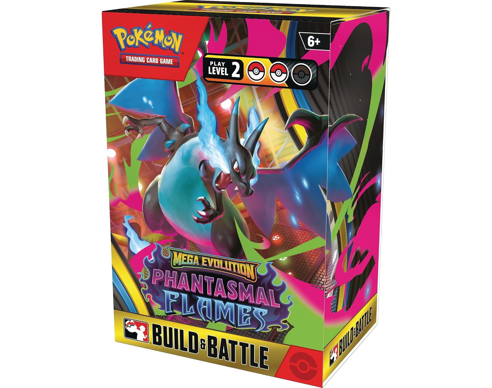 Pokemon TCG: Mega Evolution - Phantasmal Flames Build & Battle Box