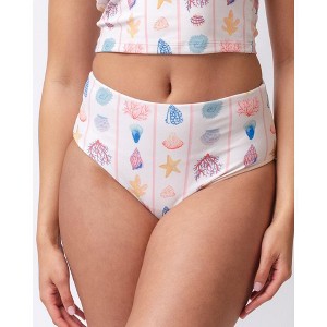 Shell Stripe High-Rise Bottom - 1 of 1