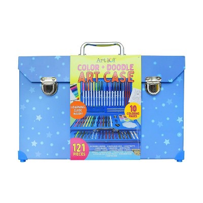 121pc Color & Doodle Art Case - Art 101