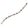 Ross-Simons 16.00 ct. t.w. Multi-Stone Link Bracelet in Sterling Silver - 3 of 4