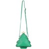 HalloweenCostumes.com  Women  Crossbody Purse Christmas Tree, Green/Red/Green - 2 of 3