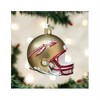 Old World Christmas Glass Blown Ornament, Florida State Football Helmet - 2 of 3