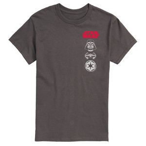 Men's - Star Wars - Darth Vader Icons Short Sleeve Graphic T-Shirt - 1 of 4