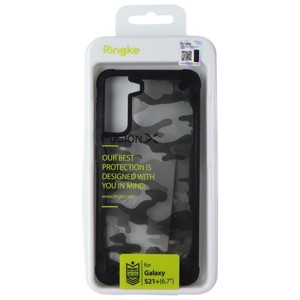 Ringke Fusion X Series Case for Samsung Galaxy S21+ (Plus) - Black Camo - 1 of 1