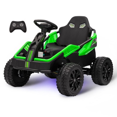 24V Ride-On Toys for Big Kids, Electric Four Wheeler, Electric Car for Kids 37-95 Months, with Parent Remote