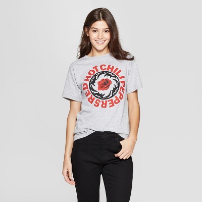 red hot chilli peppers t shirt women's