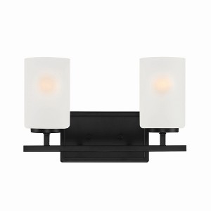 Designers Fountain Carmine 2 - Light Vanity in  Matte Black - 1 of 1