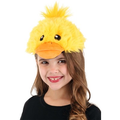 HalloweenCostumes.com    Plush Duck Costume Headband, Orange/Yellow