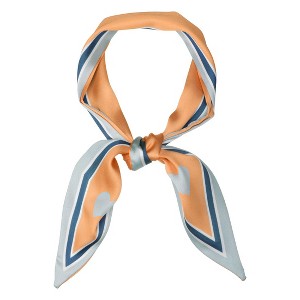 Allegra K Women's Skinny Ribbon Neck Scarf 34x4 inches(LxW) - 1 of 4
