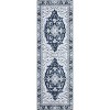 Washable Vintage Area Rug, Low-Pile Non-Slip Foldable Carpet, Soft Indoor Printed Rug for Living Room Dining Room Bedroom - 3 of 4