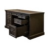 Kingston Traditional Wood Office Desk Dark Brown - Martin Furniture - image 3 of 4