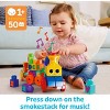 MEGA ABC Musical Train Preschool Building Block Train Toy with Alphabet Blocks for Learning Letters Plus Real Sounds and Music 50pc - image 2 of 4