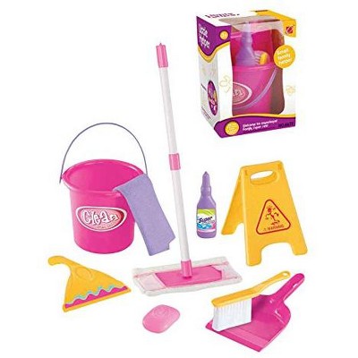 Ready! Set! Play! Link Little Helper Cleaning Pretend Play Broom Set For Girls